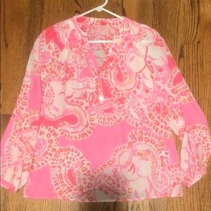 Lilly Pulitzer XS Elsa top